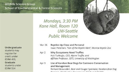  UNIVERSITY OF WASHINGTON SEATTLE KAMPUSUNDE  TRUF SEMINERI